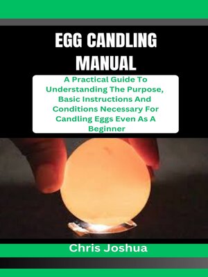cover image of EGG CANDLING MANUAL